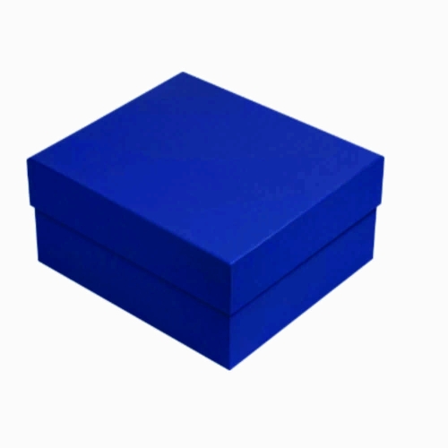 Caixa cartonada para brindes (25 x 22 x 10 cm) Papelão rígido - Azul Escuro-292210