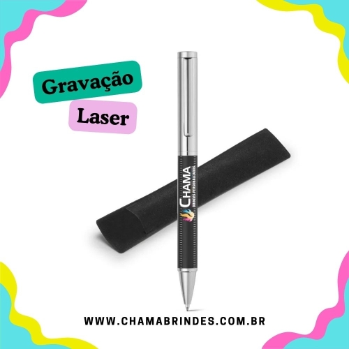 MONTREAL. Esferográfica em metal com escrita em preto-51348