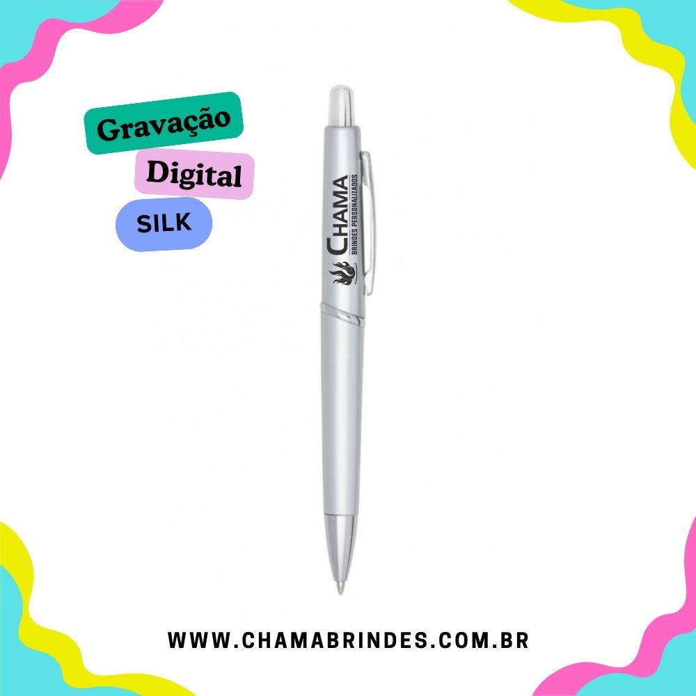 Caneta Plástica-00320