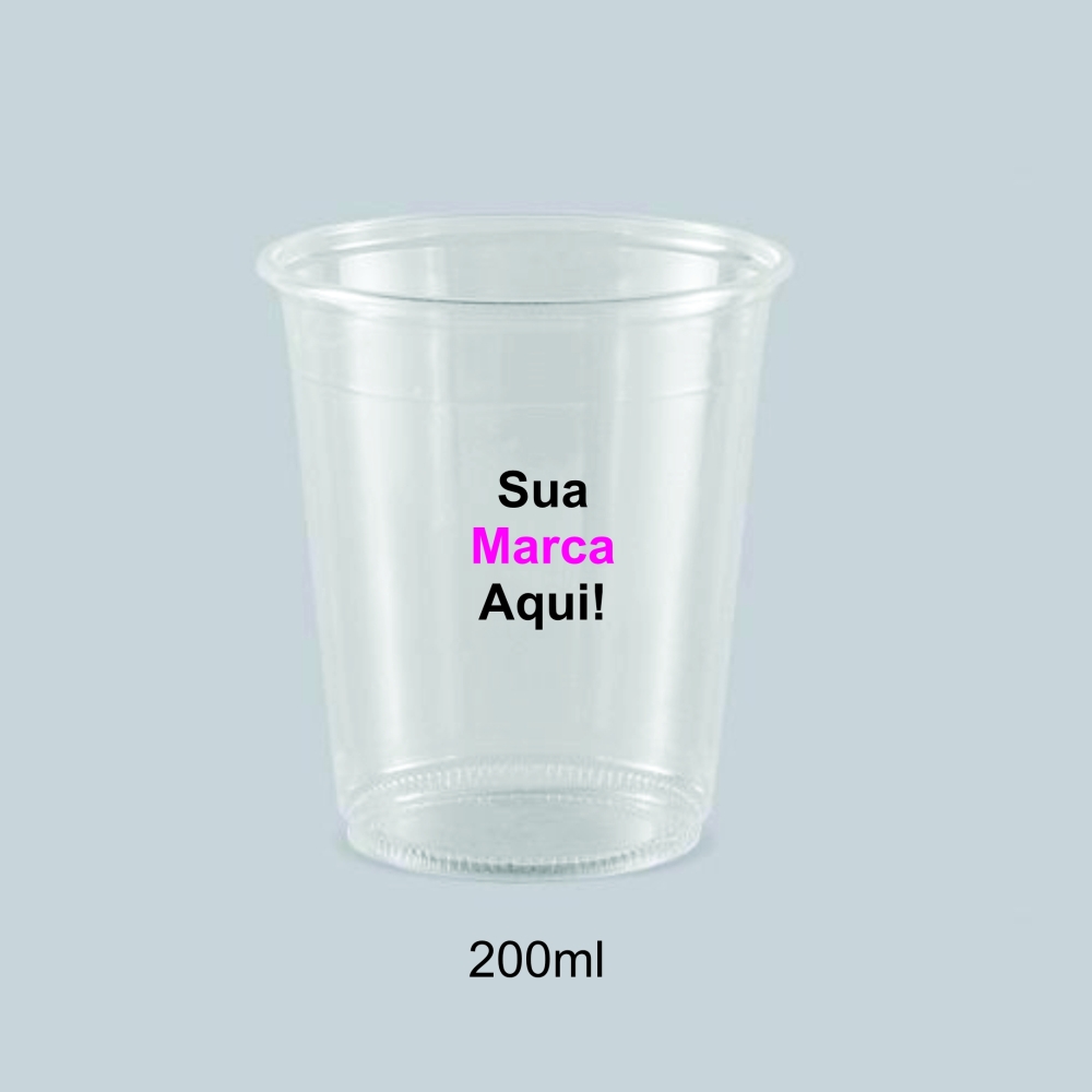 Copo de Água 200ml-CopoAgua200