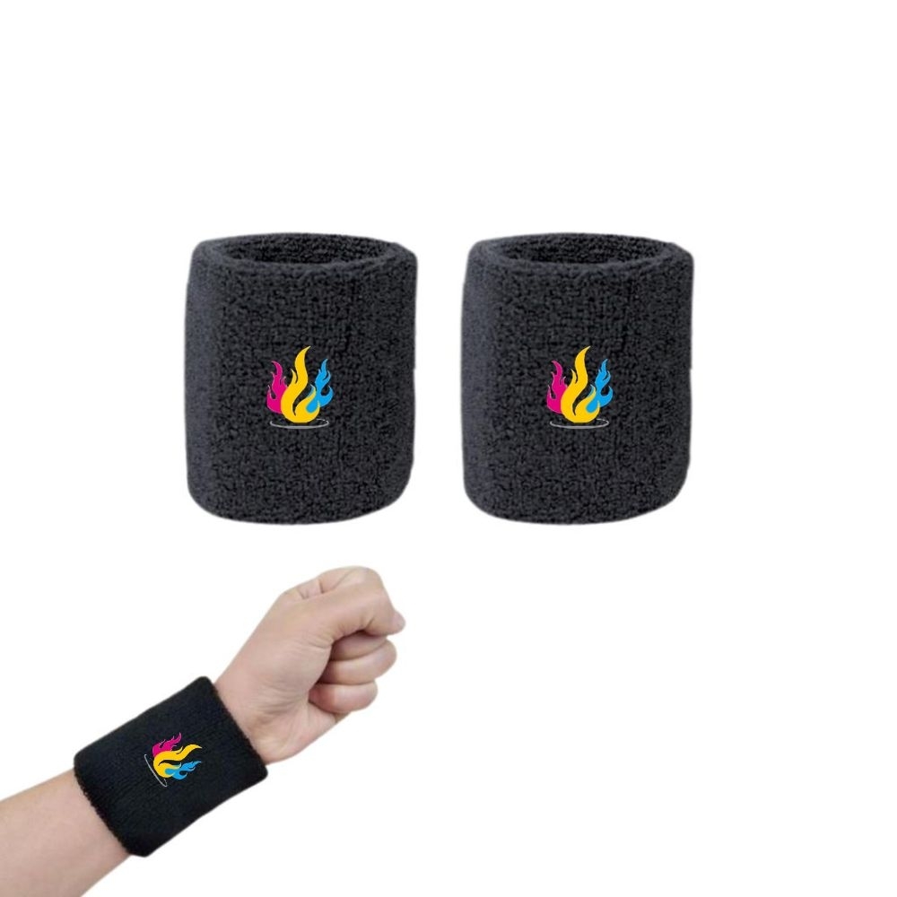 Munhequeiras o Par Pulseira Esportiva Pulso Atoalhada-56416