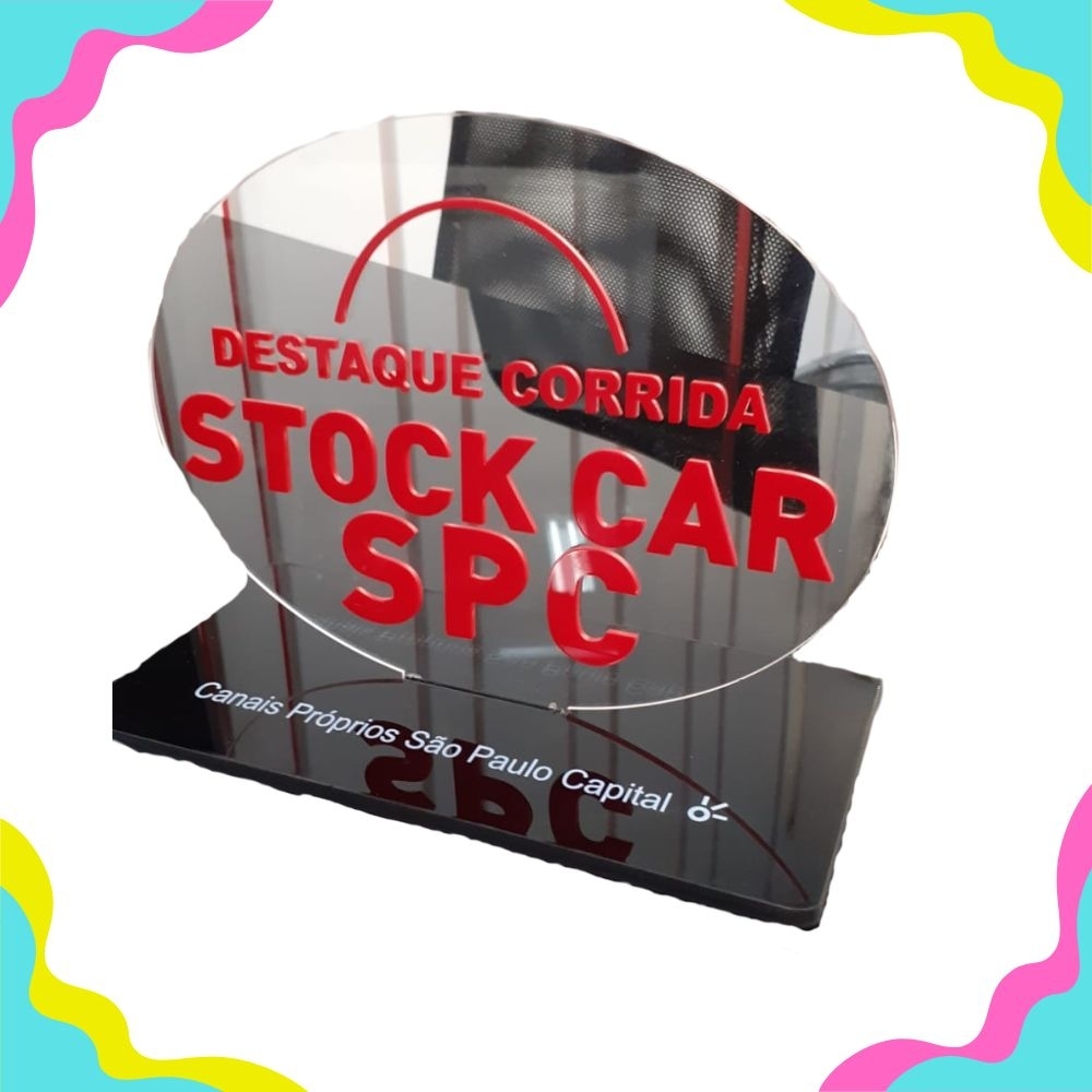 Troféu Acrílico stoc-25004