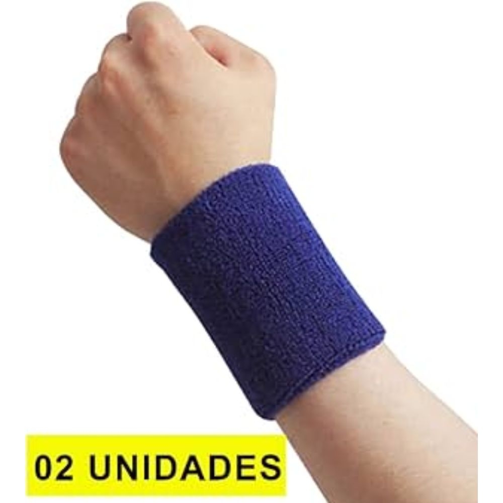 Munhequeiras o Par Pulseira Esportiva Pulso Atoalhada