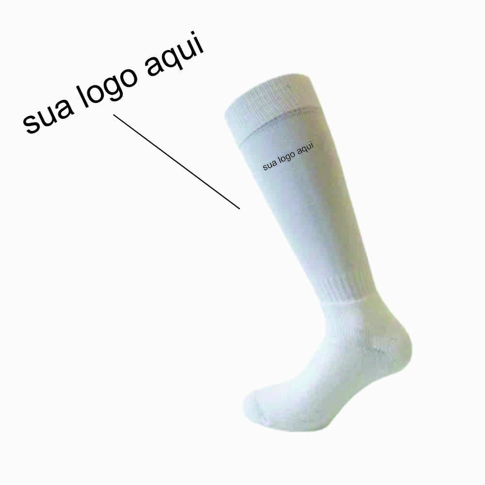 Meia Esportivo Masculino - Branco